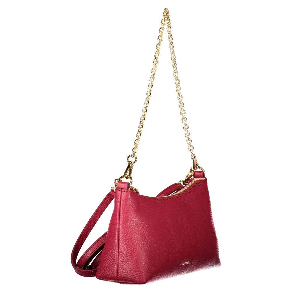 Coccinelle Red Leather Women Handbag