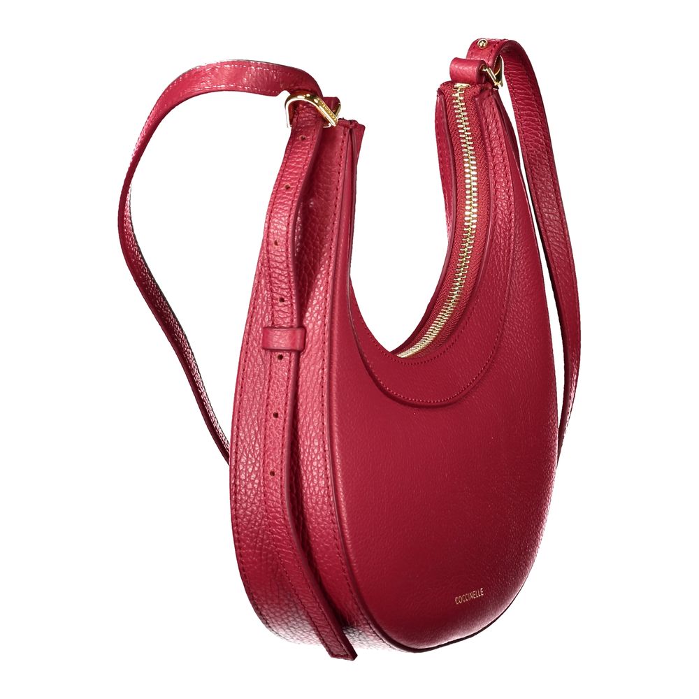 Coccinelle Red Leather Women Handbag