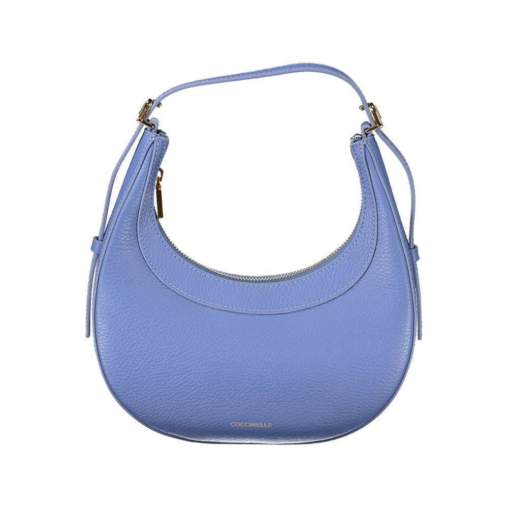 Coccinelle Light Blue Leather Women Handbag