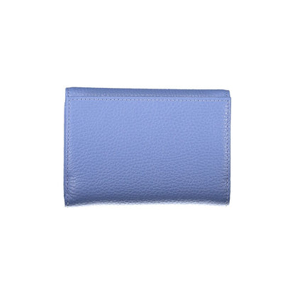 Coccinelle Light Blue Leather Women Wallet