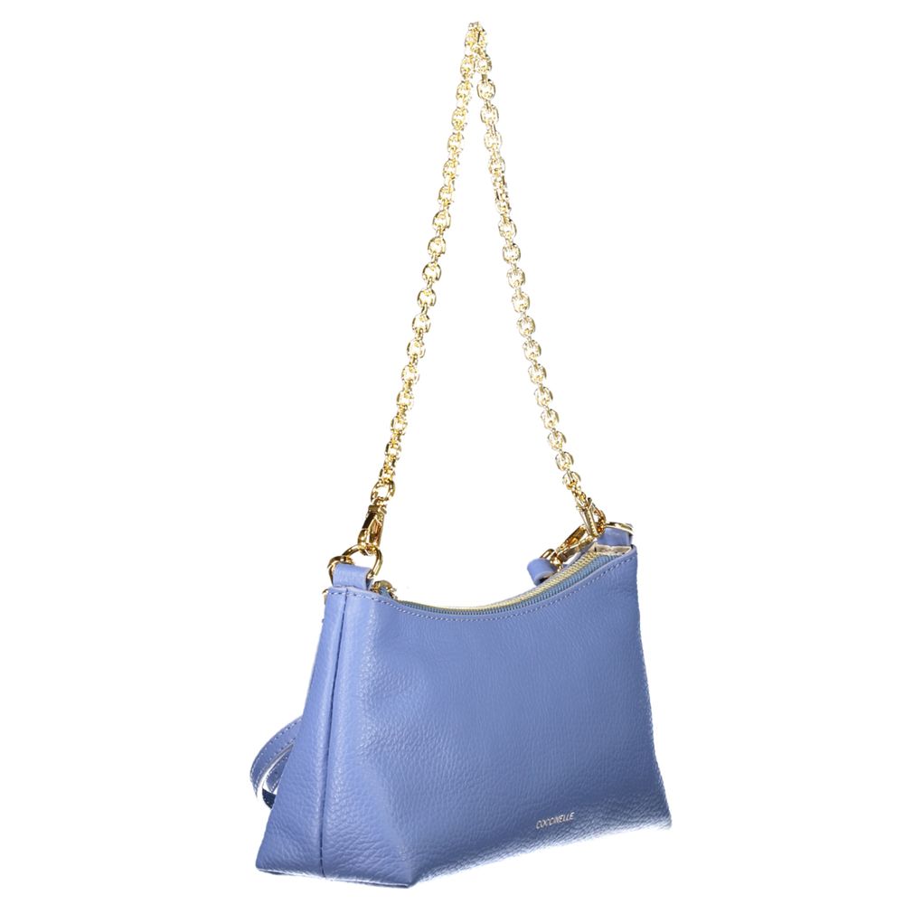 Coccinelle Light Blue Leather Women Handbag