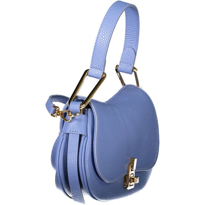 Coccinelle Light Blue Leather Women Handbag