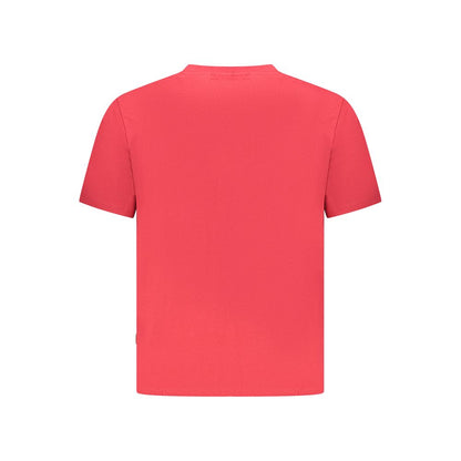 Pepe Jeans Red Cotton Men T-Shirt