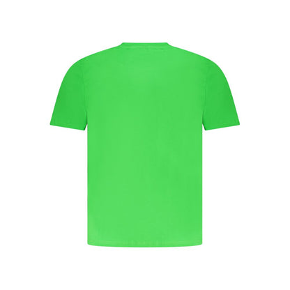 North Sails Green Cotton Men T-Shirt