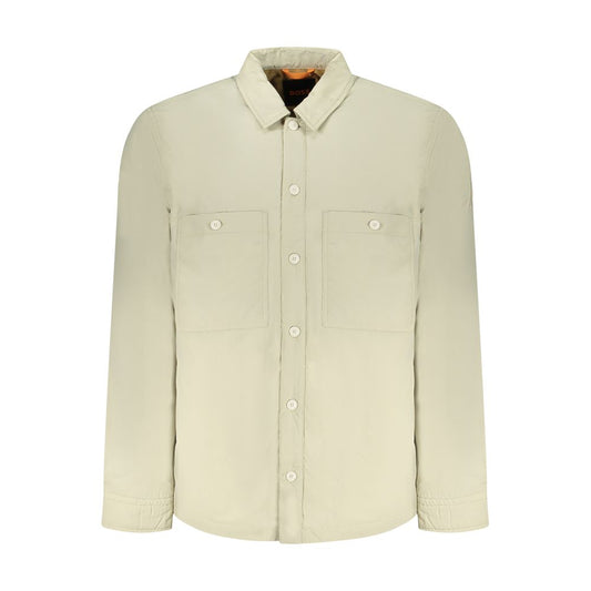 Hugo Boss Beige Polyamide Men Jacket