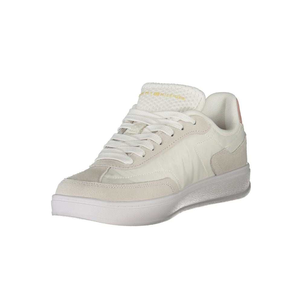 Tommy Hilfiger White Polyethylene Women Sneaker