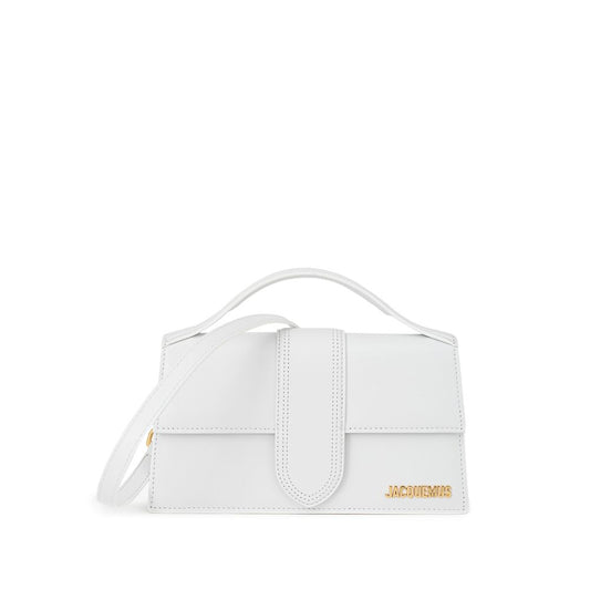 Jacquemus – Weiße Lederhandtasche