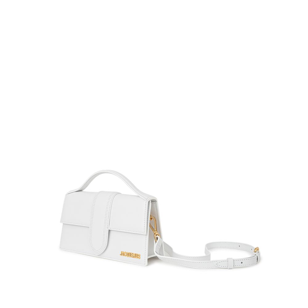 Jacquemus – Weiße Lederhandtasche