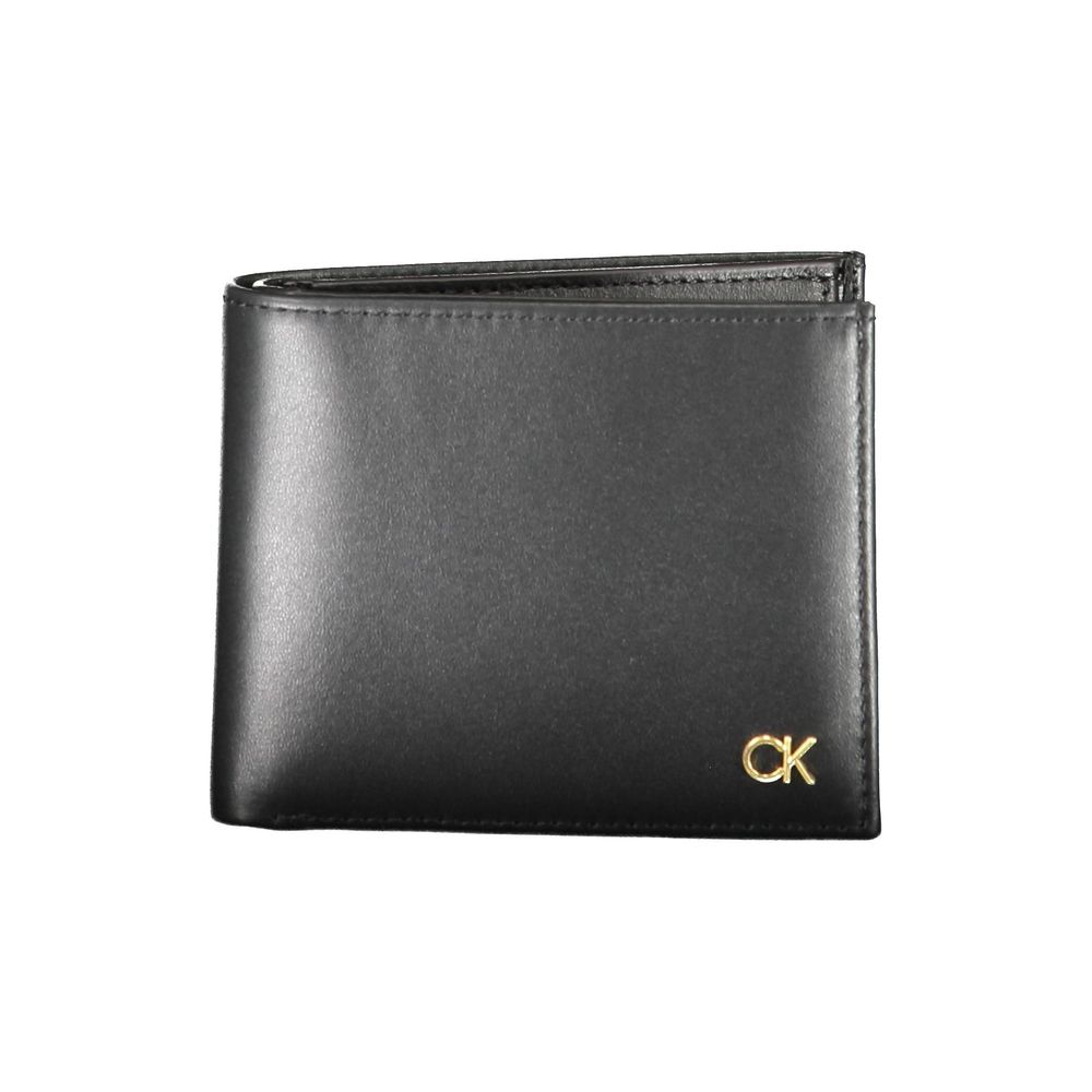 Calvin Klein Black Leather Men Wallet