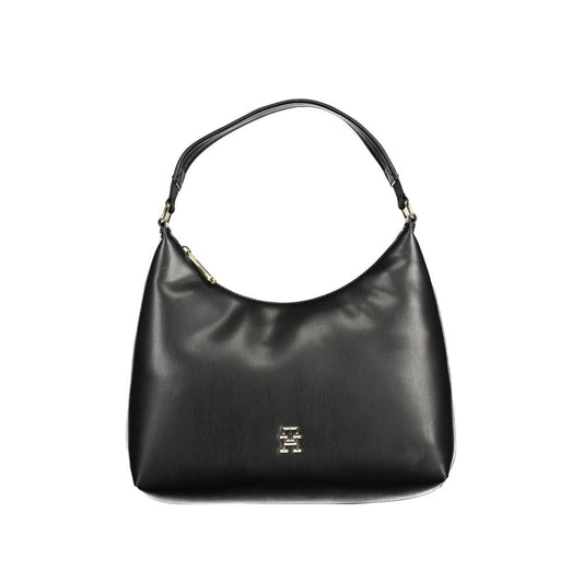 Tommy Hilfiger Black Polyethylene Women Handbag