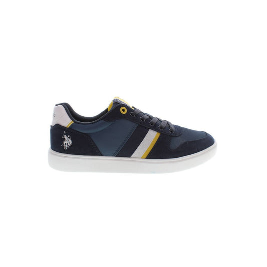 US POLO ASSN. Blauer Polyester-Sneaker für Herren