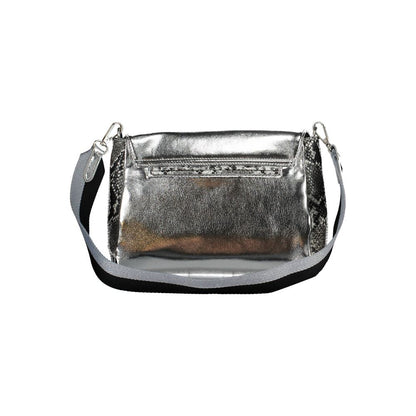 Desigual Silber Polyethylen Damen Handtasche