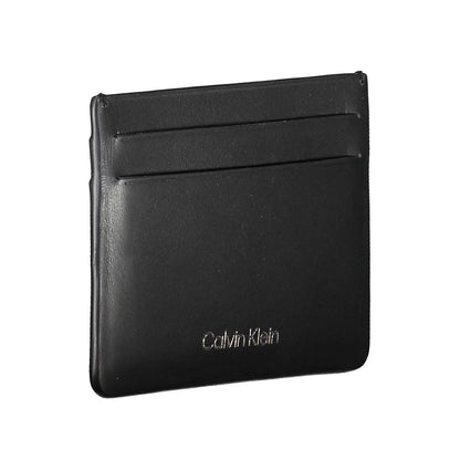 Calvin Klein Black Leather Mens Wallet