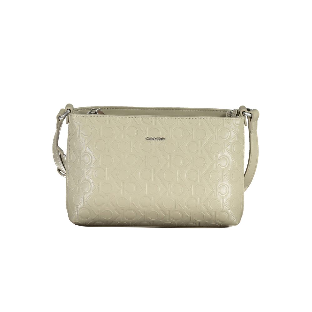 Calvin Klein Handtasche aus Polyester, Beige