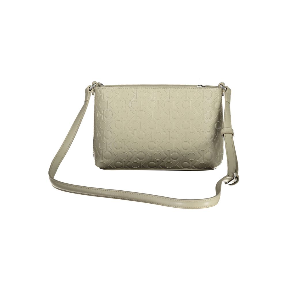 Calvin Klein Handtasche aus Polyester, Beige