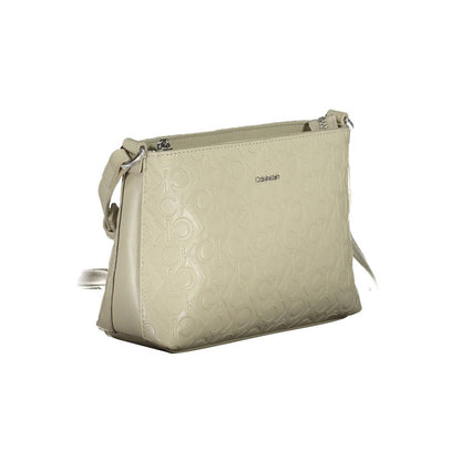 Calvin Klein Handtasche aus Polyester, Beige