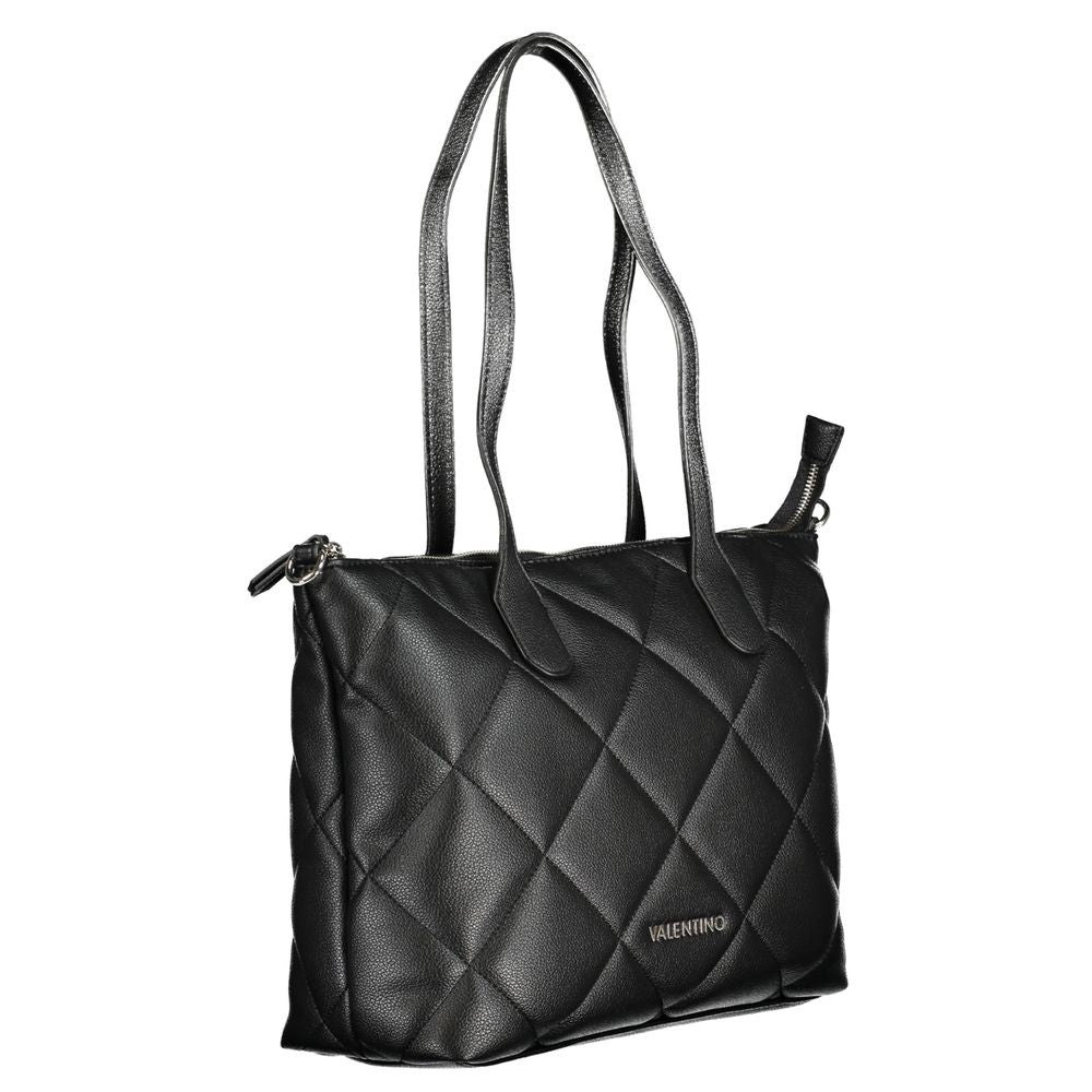 Valentino Bags – Schwarze Handtasche aus Polyethylen