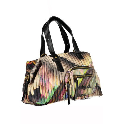 Desigual Schwarze Polyester-Handtasche