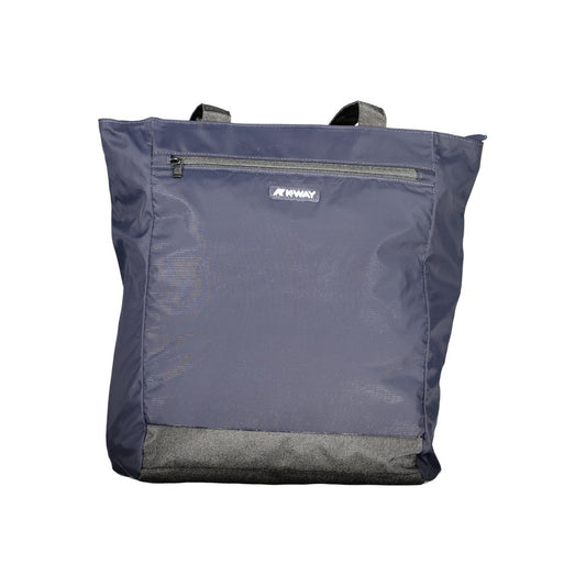 K-WAY Handtasche aus Polyester, Blau