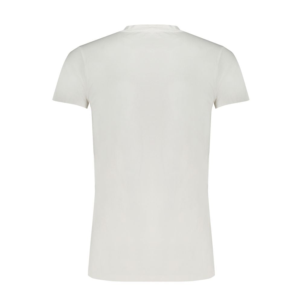 Gaudi White Cotton T-Shirt