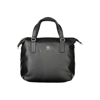 Tommy Hilfiger Black Polyester Women Handbag