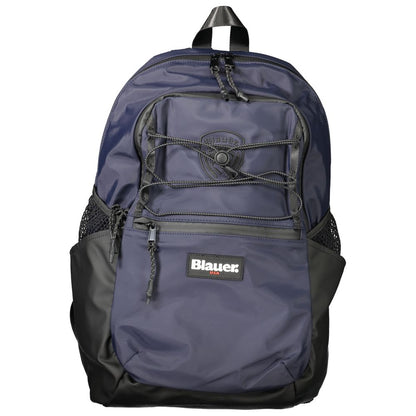 Blauer Blue Polyester Men Backpack