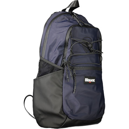 Blauer Blue Polyester Men Backpack