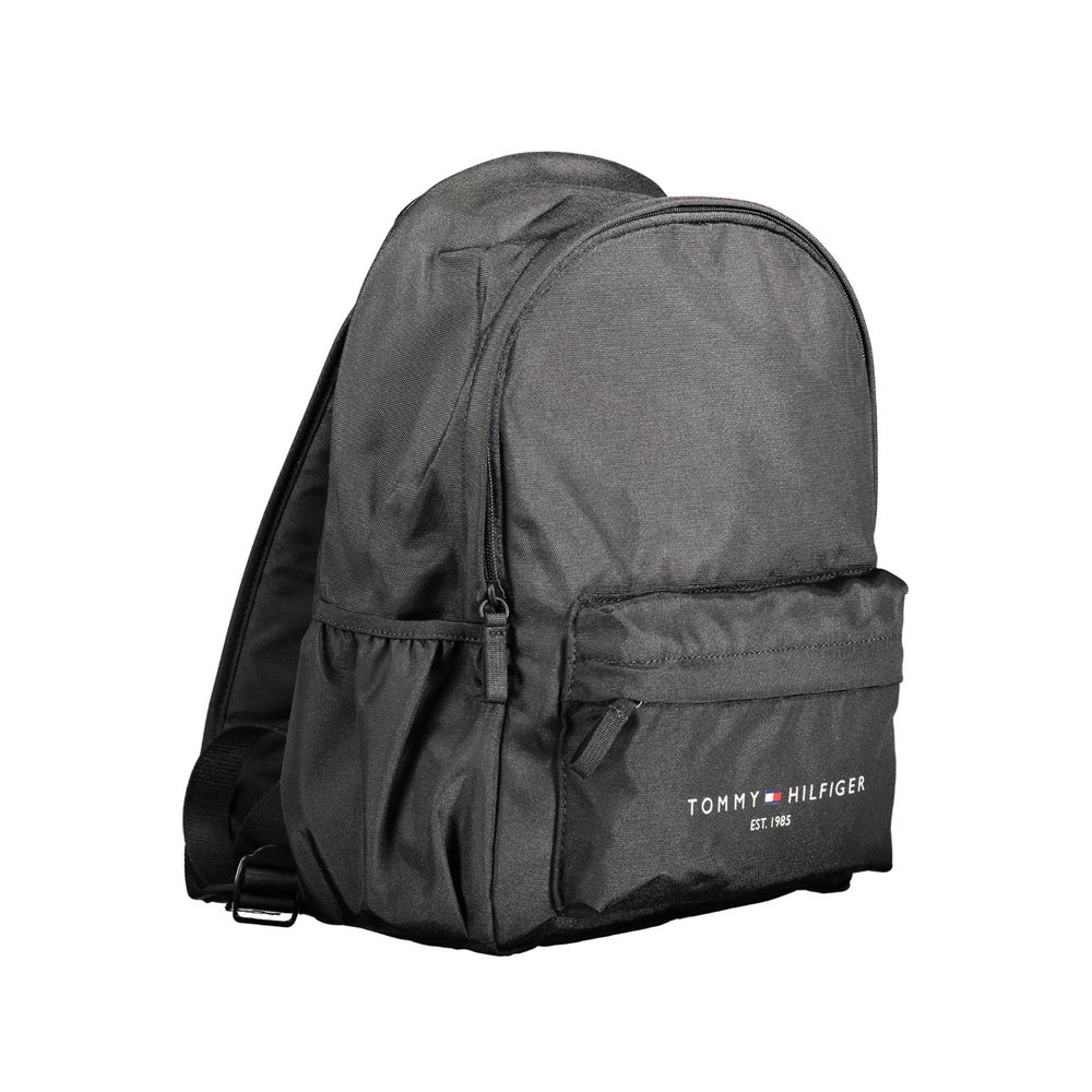 Tommy Hilfiger – Schwarzer Polyester-Rucksack für Herren