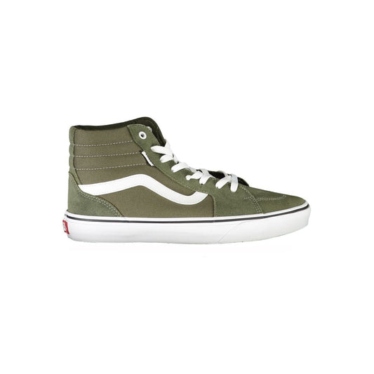 Vans – Grüne Polyester-Sneaker