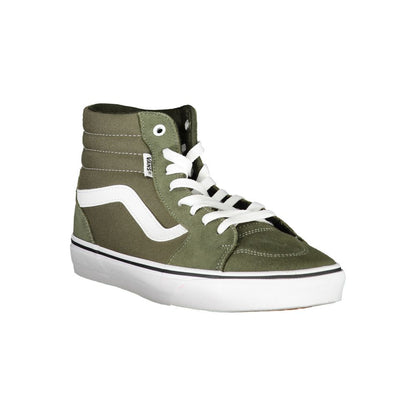 Vans – Grüne Polyester-Sneaker