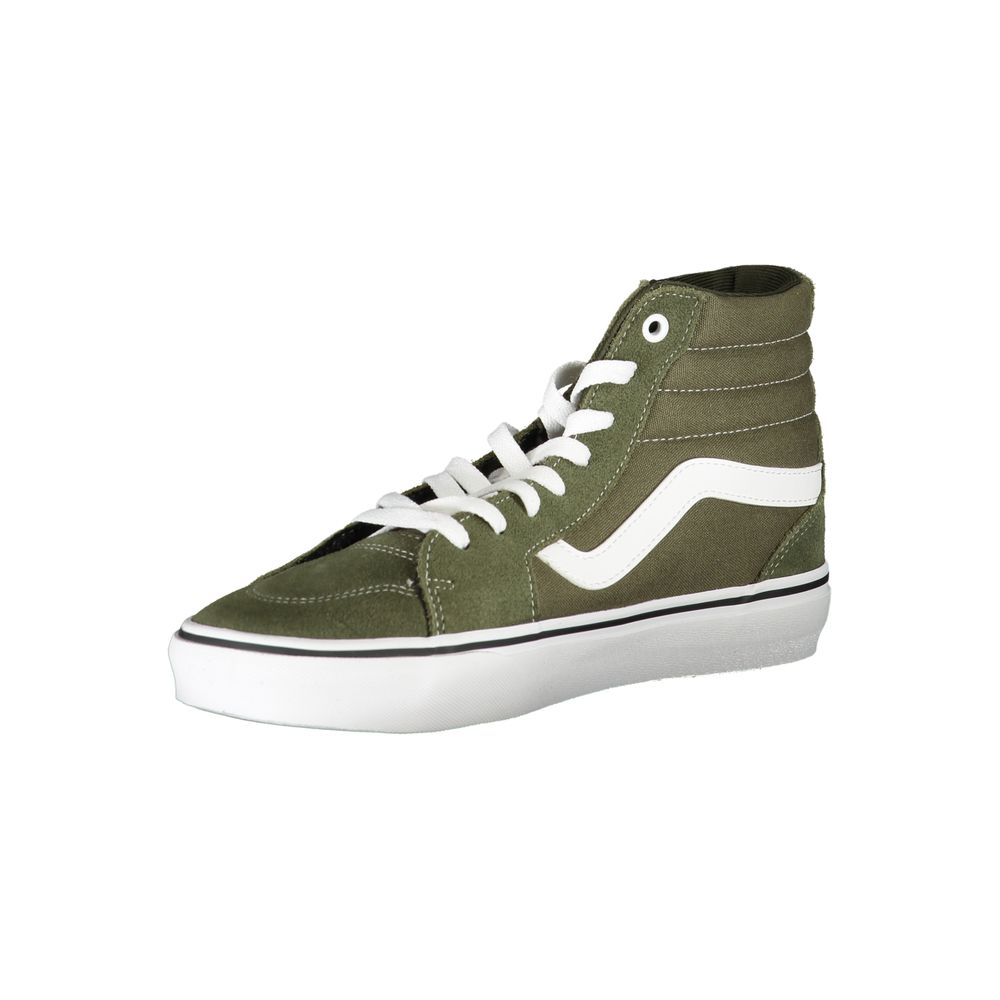 Vans – Grüne Polyester-Sneaker