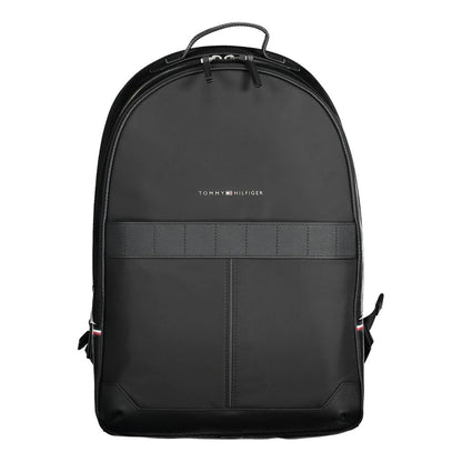 Tommy Hilfiger – Schwarzer Polyester-Rucksack für Herren