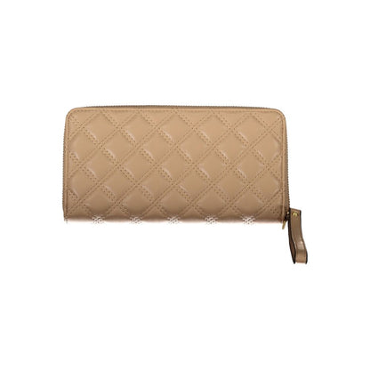 Guess Jeans Beige Polyethylene Women Wallet