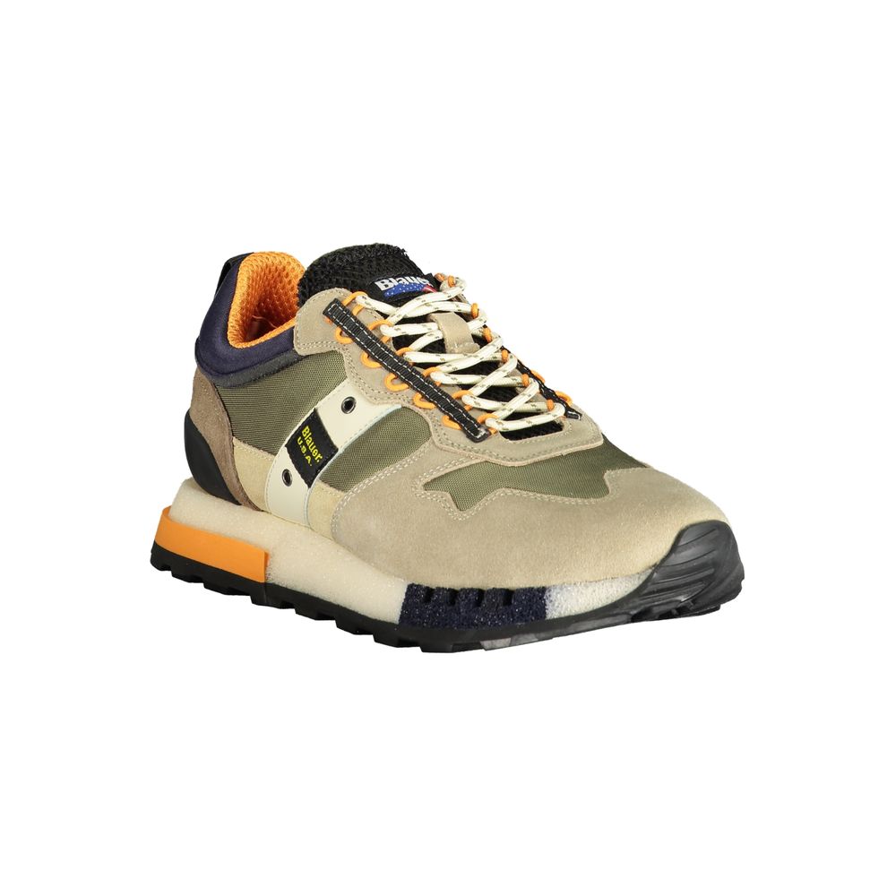 Blauer Green Polyethylene Men Sneaker