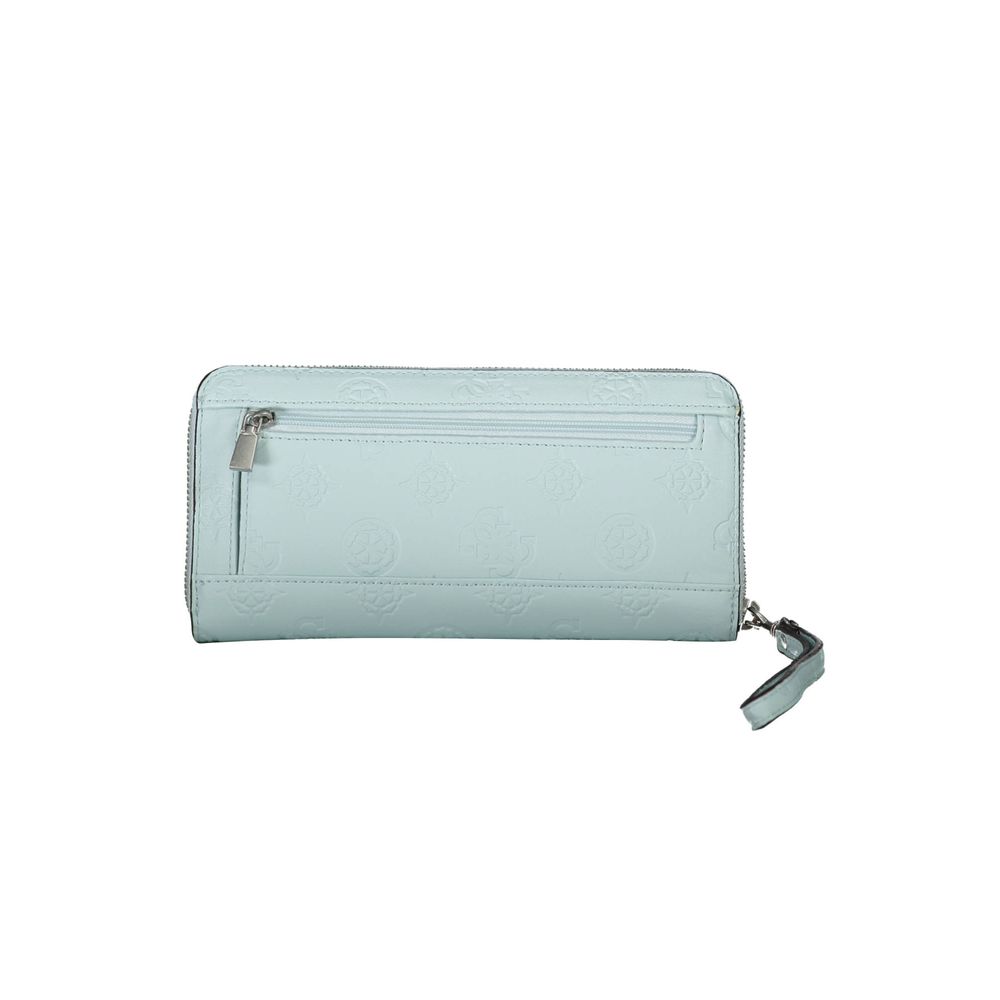 Guess Jeans Light Blue Polyethylene Women Wallet