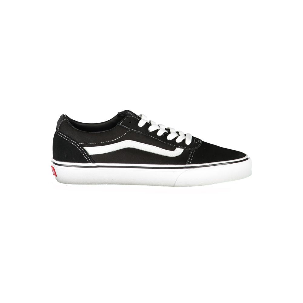 Vans – Schwarze Polyester-Sneaker