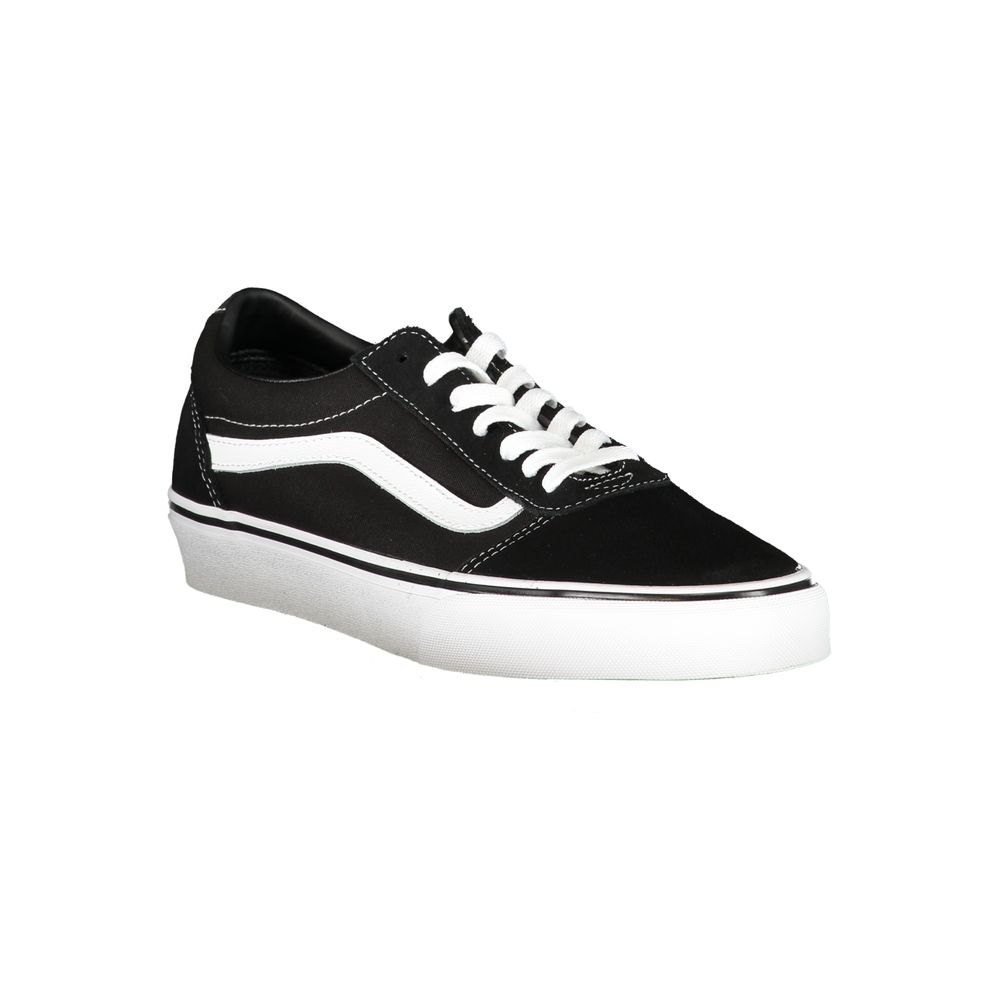 Vans – Schwarze Polyester-Sneaker