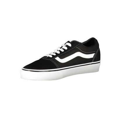 Vans – Schwarze Polyester-Sneaker