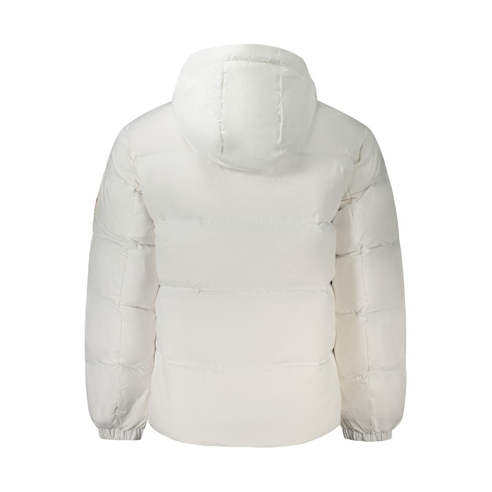 Tommy Hilfiger White Polyester Men Jacket