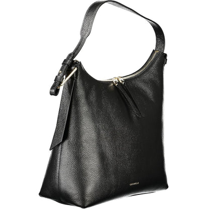 Coccinelle Black Leather Women Handbag