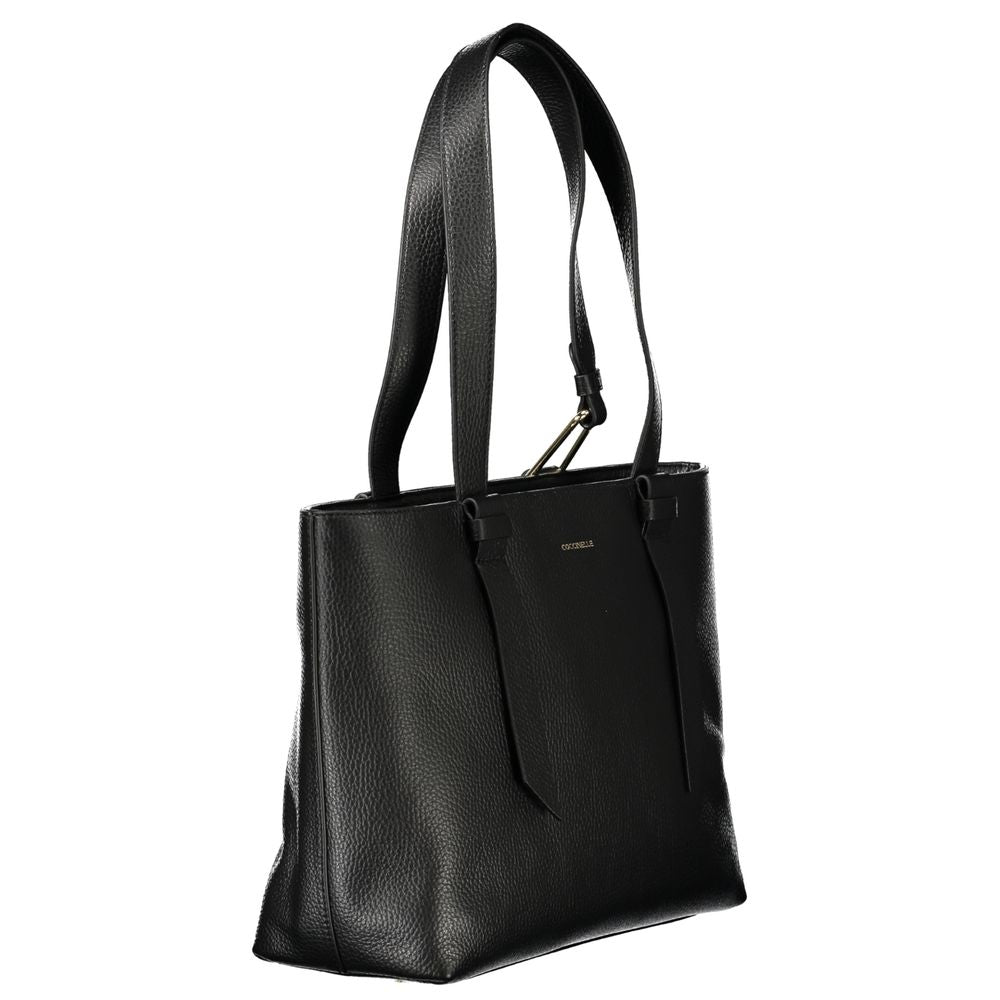 Coccinelle Black Leather Women Handbag