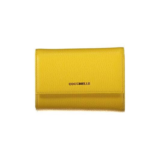 Coccinelle Yellow Leather Women Wallet