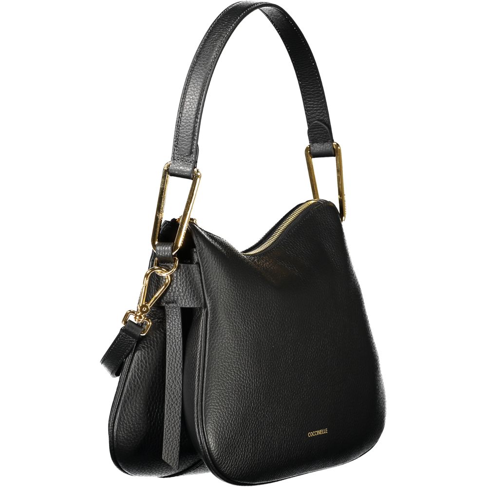 Coccinelle Black Leather Women Handbag