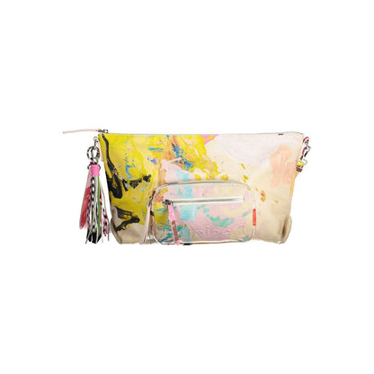 Desigual Weiße Polyester Damen Handtasche