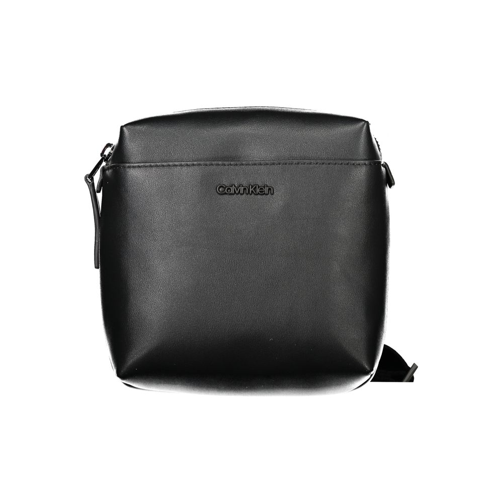 Calvin Klein Black Polyethylene Men Shoulder Bag