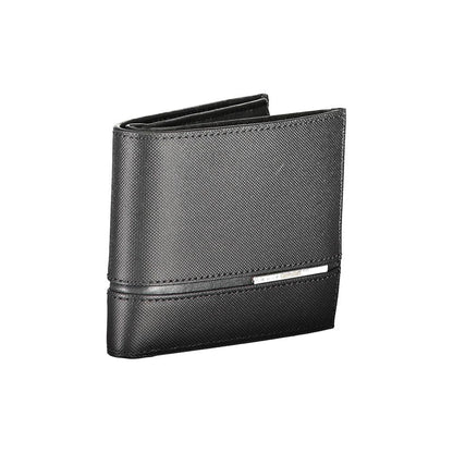 Calvin Klein Black Leather Men Wallet