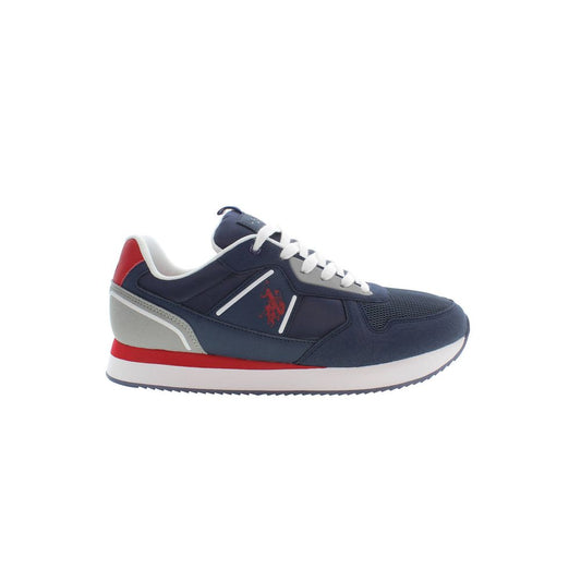 US POLO ASSN. Blauer Polyester-Sneaker für Herren