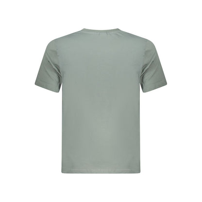 North Sails Green Cotton Men T-Shirt