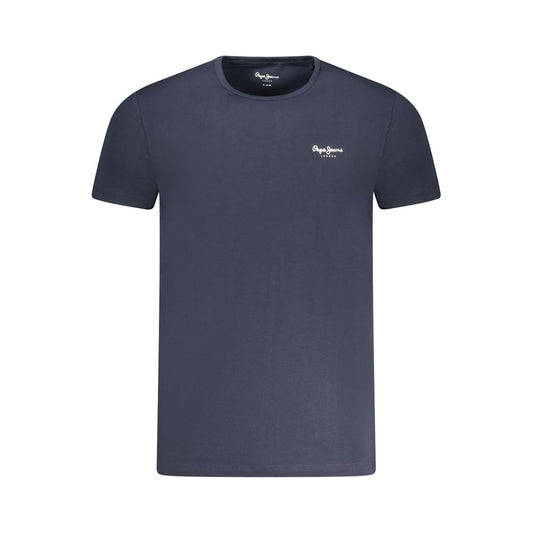 Pepe Jeans Blue Cotton Men T-Shirt