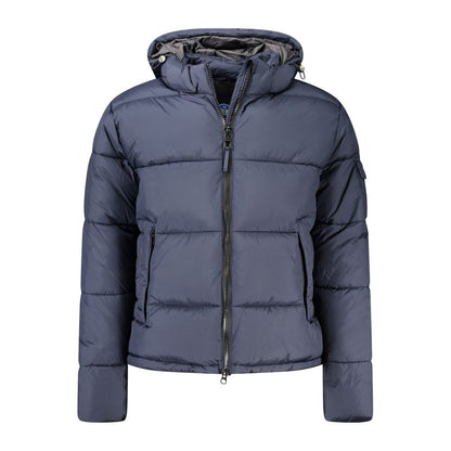 North Sails Blue Polyester Men Jacket